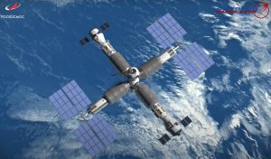 Image d'artiste de la station ROSS.