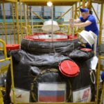 Le cargo Progress MS-30 est progressivement débarrassé des protections.