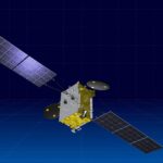 Le satellite Ekspress-AT1Image d'archives.