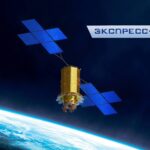 Image d'artiste d'un satellite Ekspress-RV.