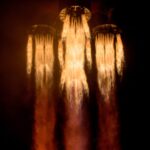 La photo classique des 32 tuyères du lanceur Soyouz.