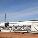 Le lanceur Soyouz-5/Sunkar sur le site 45.