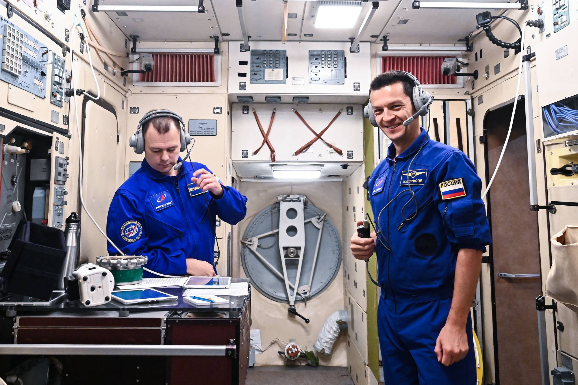 Dmitry Peteline et Konstantin Borissov.