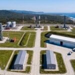 Une image d'artiste d'un éventuel cosmodrome dans la région du Primorié.