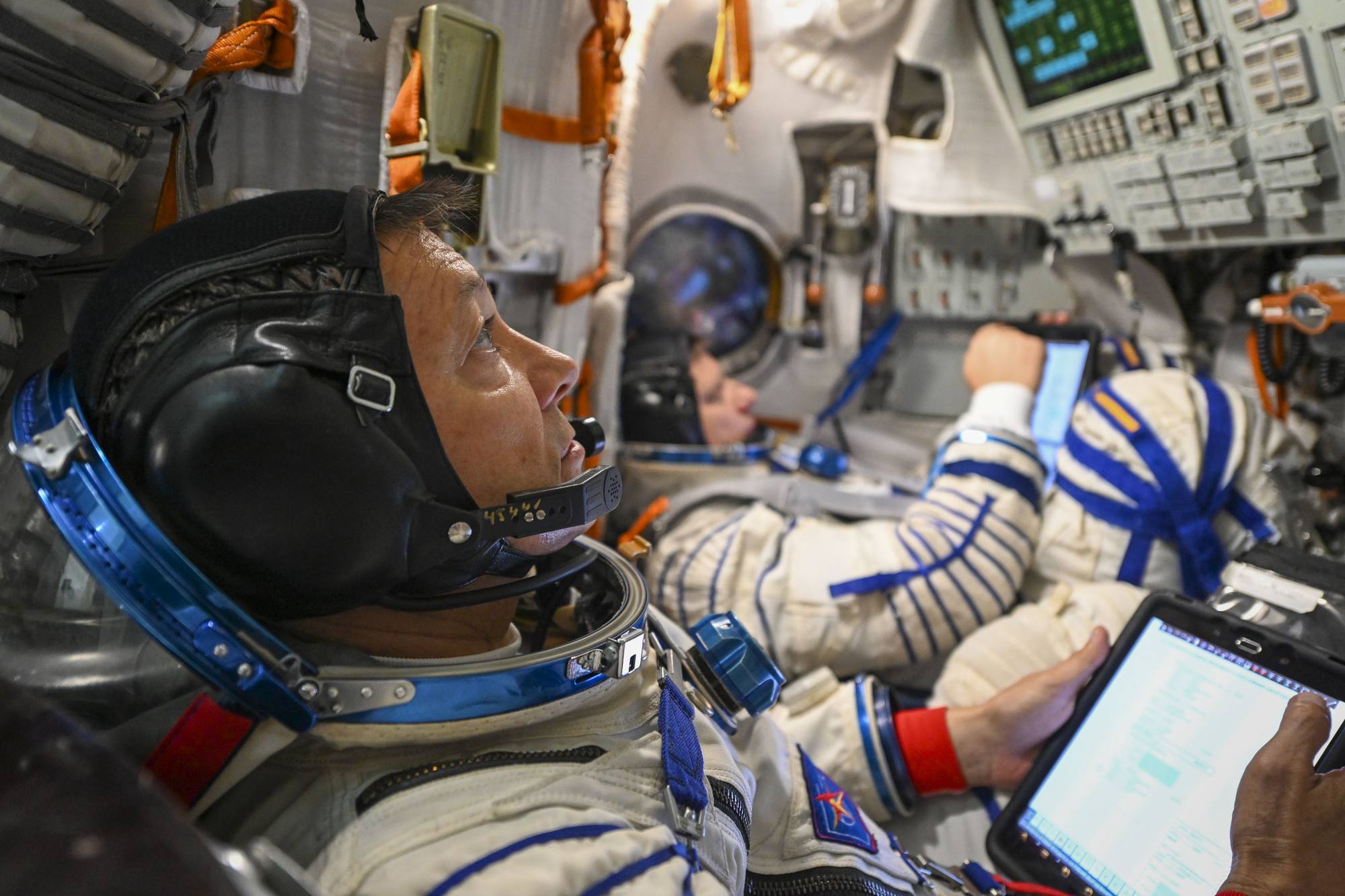 Oleg Kononenko et Alexandre Grebyonkine.