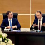 Pavel Seleznev et Boris Glazkov lors de la création du bureau des PPP en 2025.