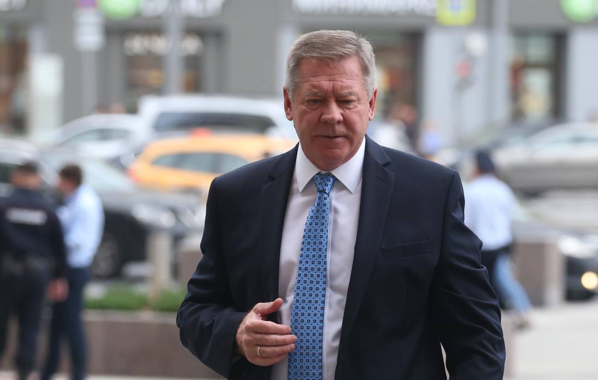 Gennady Gatilov représentant permanent de la-Federation de Russie auprès de l'Office des Nations Unies à Genève.