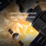 Le nouveau site de Roscosmos.