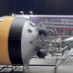 Le second étage du lanceur Voronezh et son moteur NK-3.