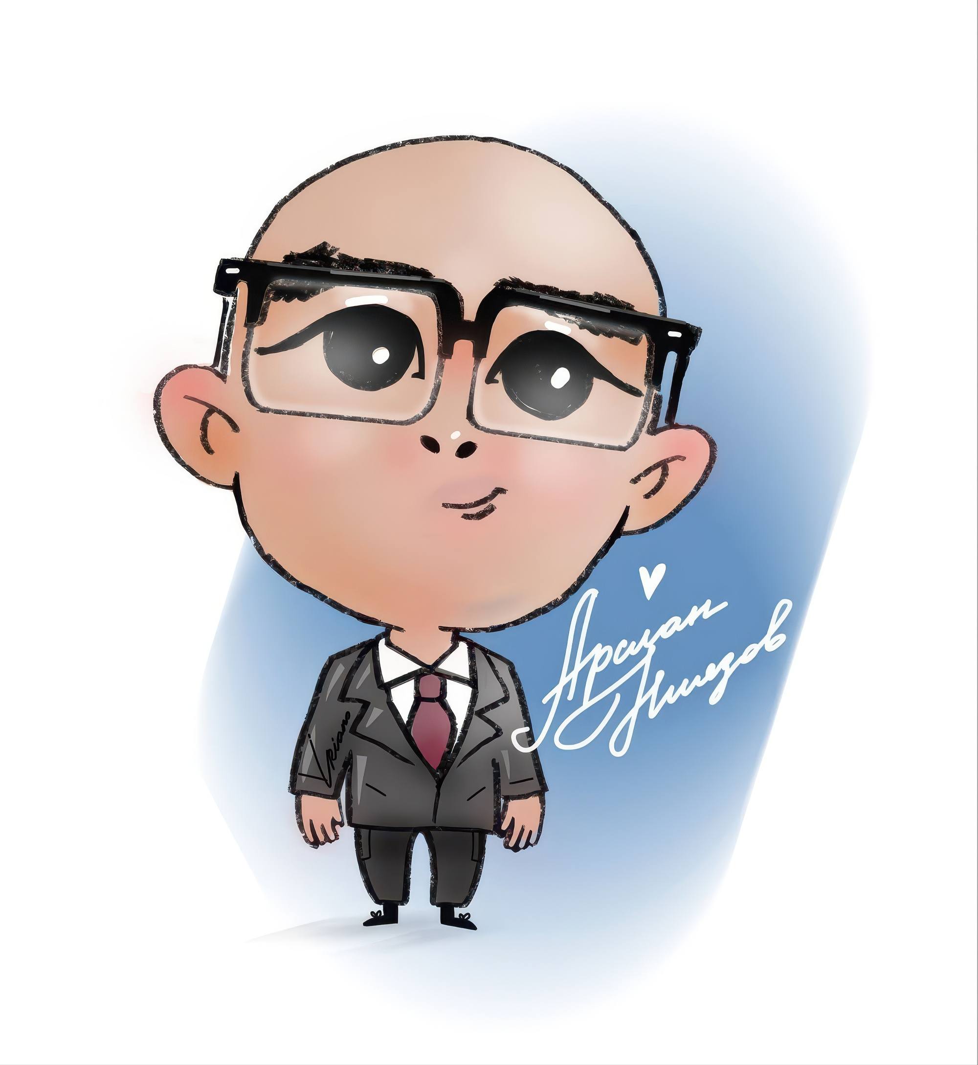 Et pour rigoler une caricature de ce médecin, plutôt bien réussie...
