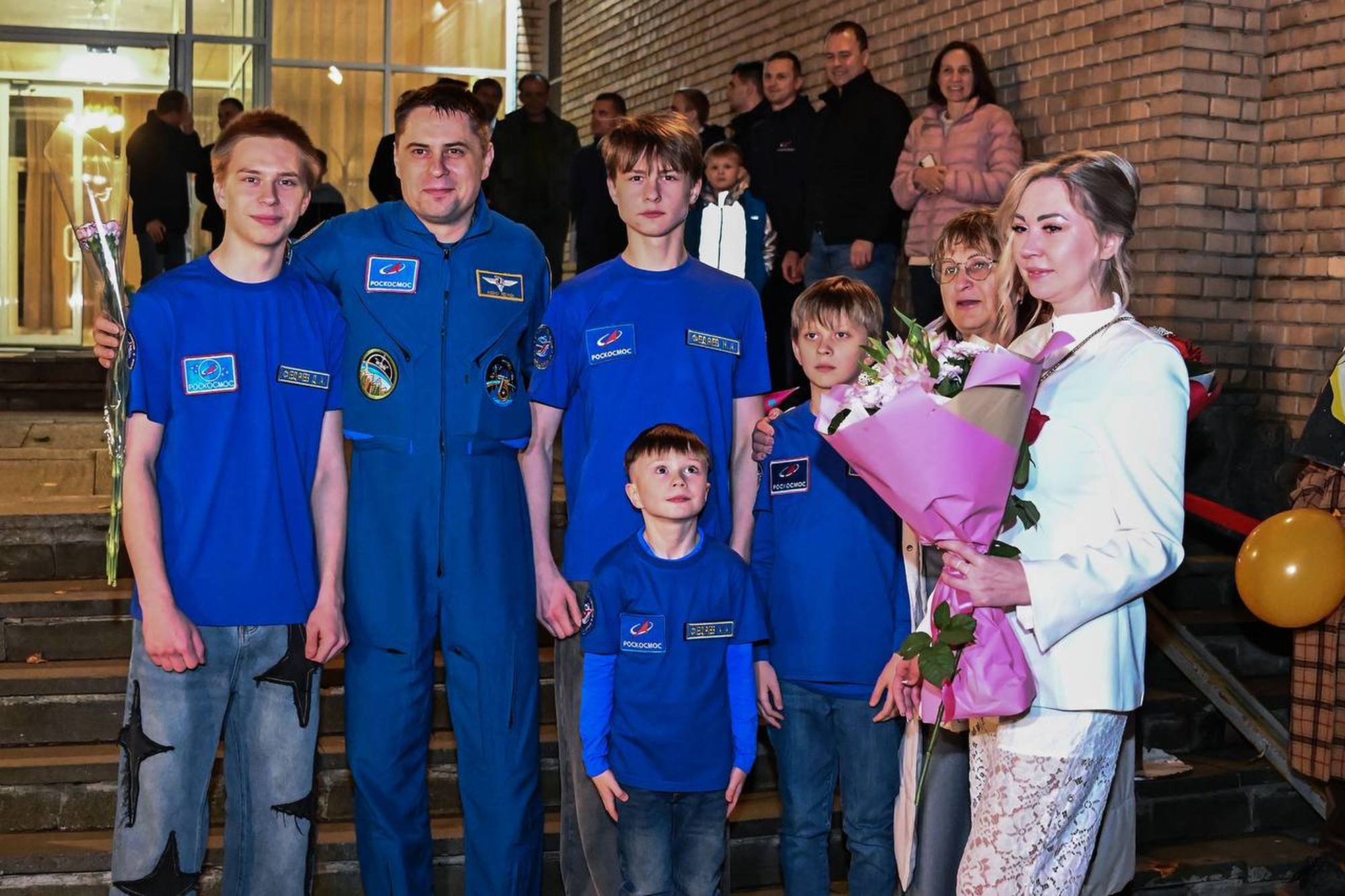 La famille Fedyayev.