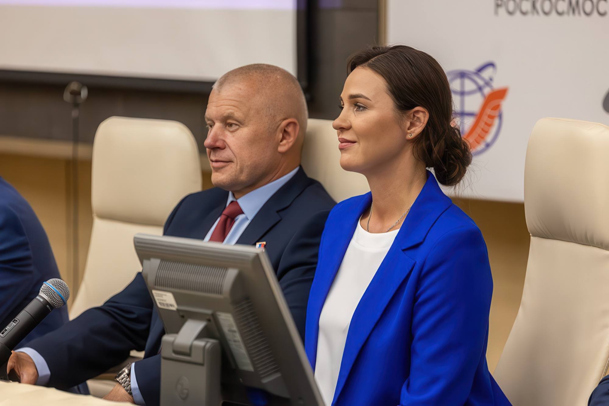 Oleg Novisky et Marina Vassilievskaya au TsPK. Image d'archives.